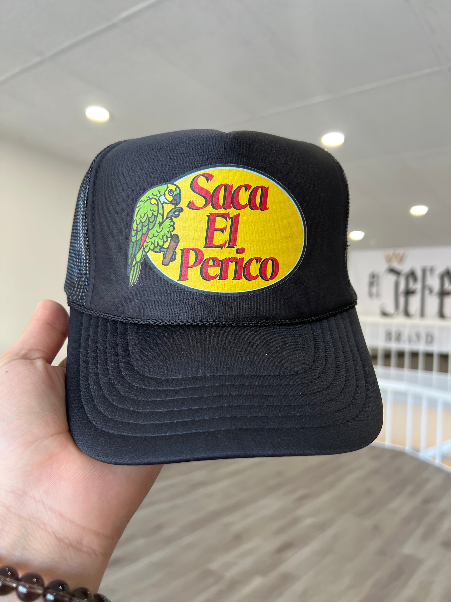 Saca El Perico Hat Black